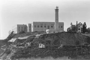 Images Dated 1st September 1979: Alcatraz Island and prison in San Francisco Bay. September 1979 The prison was