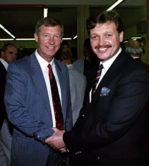 Alex Ferguson, manager of Manchester United football club Alex Ferguson, manager of Manchester United football club