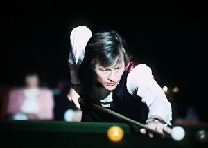Images Dated 1st January 1984: Alex Higgins 1984 Snooker Player Benson and Hedges Championship at Wembley