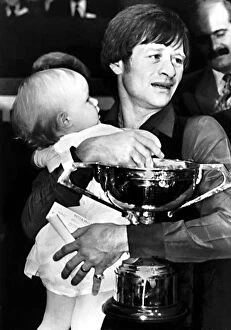 Images Dated 16th May 1982: Alex Higgins snooker player after winning the World Snooker Championship 1982