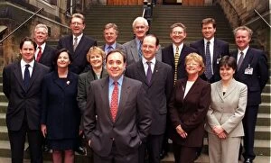 Images Dated 26th May 1999: Alex Salmond shadow cabinet 26th May 1999 SNp party leader