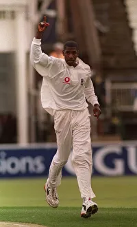 Alex Tudor Cricket England v New Zealand Ist Test July 1999 celebrates taking Alex Tudor Cricket England v New Zealand Ist Test July 1999 celebrates taking