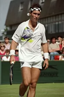Images Dated 25th June 1990: All England Lawn Tennis Chamionships at Wimbledon Mens Singles Pat Cash