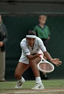 Images Dated 3rd July 1990: All England Lawn Tennis Championships at Wimbledon Ladies Singles Quarter Final