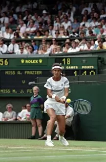Images Dated 26th June 1992: All England Lawn Tennis Championships at Wimbledon Ladies Singles Third Round
