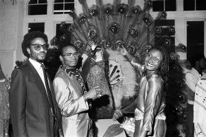 All the glitter and display of the carnival on view at an exhibition of carnival arts in All the glitter and display of the carnival on view at an exhibition of carnival arts in
