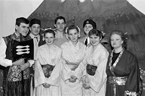Images Dated 11th December 1991: All Saints High School, Bradley present final production of G&S Mikado