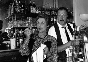 Images Dated 19th June 1989: Allo Allo TV programme with Gorden Kaye as Rene 1989