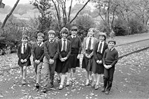00714 Gallery: These eight Almondbury Junior School pupils are travelling to London this Friday to