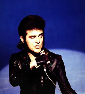 Images Dated 14th June 1974: Alvin Stardust - Pop Star seen here in rehearsals at the Coventry studios of Top