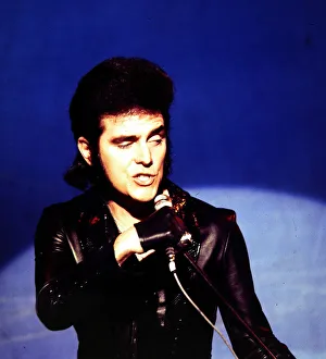 Images Dated 14th June 1974: Alvin Stardust - Pop Star seen here during rehearsals for the BBC television