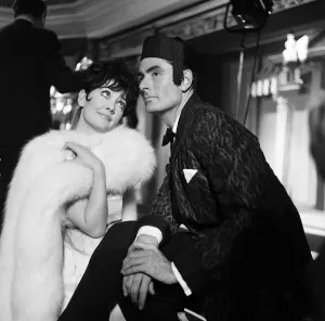 Amanda Barrie at a male fashion show. 29th September 1961 Amanda Barrie at a male fashion show. 29th September 1961