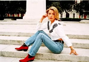 Images Dated 5th June 1990: Amanda Donohoe actress star of LA Law