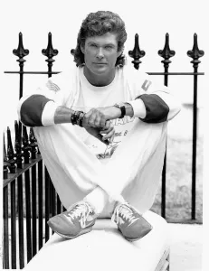 Mirror/0100to0199 00148/american actor david hasselhoff poses visit Mirror/0100to0199 00148/american actor david hasselhoff poses visit