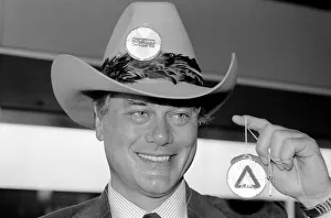 American actor Larry Hagman who plays 'J.R' Ewing in Dallas' American actor Larry Hagman who plays 'J.R' Ewing in Dallas'