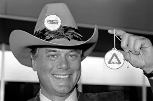 American actor Larry Hagman who plays 'J.R' Ewing in Dallas' American actor Larry Hagman who plays 'J.R' Ewing in Dallas'