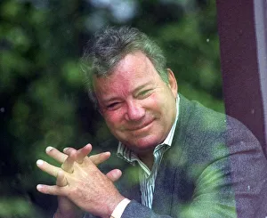 American actor William Shatner of Star Trek during his visit to Glasgow June 1997 American actor William Shatner of Star Trek during his visit to Glasgow June 1997
