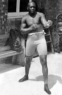 Jack Johnson in England Circa May 1908. Art Prints, Posters