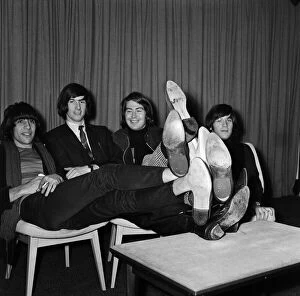 00714 Gallery: American group The Lovin Spoonful at London airport after their arrival from New