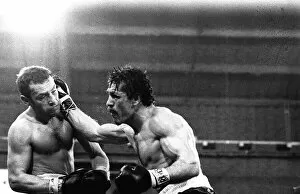 Images Dated 16th March 1980: American middleweight boxer Vito Antuofermo in action during the defence of his WBA