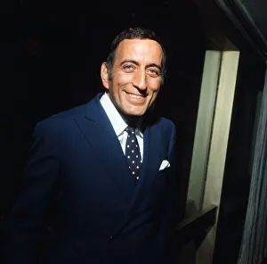 American singer Tony Bennett. 7th March 1968 American singer Tony Bennett. 7th March 1968