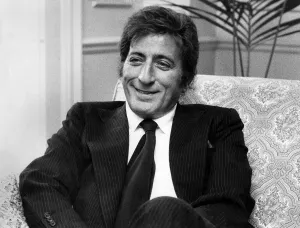 American singer, Tony Bennett is in London again to appear at the London Palladium American singer, Tony Bennett is in London again to appear at the London Palladium