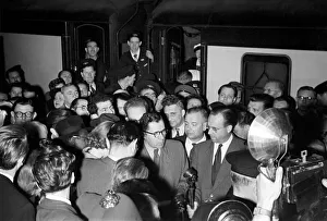 Andrei Gromyko Russian ambassador to the Court of St. James seen here arriving in Lodon Andrei Gromyko Russian ambassador to the Court of St. James seen here arriving in Lodon