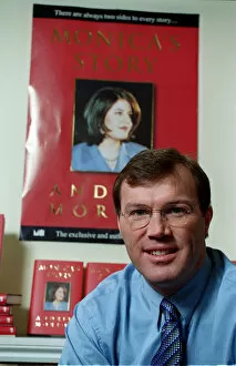 Images Dated 26th February 1999: Andrew Morton Author February 1999 promoting his latest book called Monicas Story