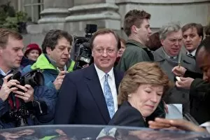 Images Dated 7th February 1996: Andrew Parker Bowles & Rosemary Pitmans wedding at Chelsea Registrars Office