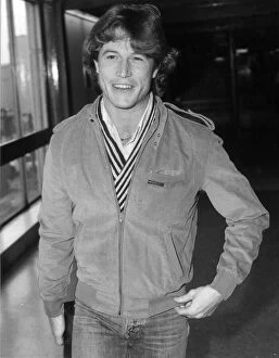 Images Dated 10th February 1981: Andy Gibb, younger brother of Bee Gees Barry, Maurice and Robin