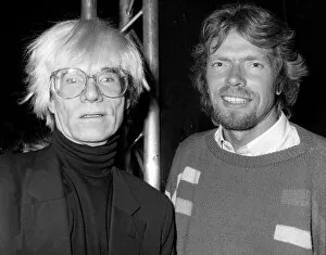 Images Dated 16th July 1986: Andy Warhol American pop artist and film director 1986