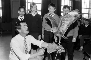 Animal magic... youngsters (from left) Janine Mitchell, Michelle Croughan Animal magic... youngsters (from left) Janine Mitchell, Michelle Croughan