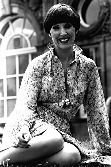 Images Dated 12th June 1979: Anita Harris singer in Newcastle where she is to appear in the Variety Extravaganza at