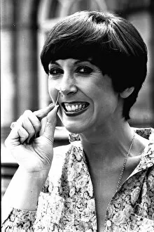 Images Dated 12th June 1979: Anita Harris singer in Newcastle where she is to appear in the Variety Extravaganza at
