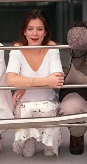 Images Dated 2nd June 1995: Anna Friel Actress Promotes A Video For Brookside