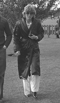 Anna Wallace attending a polo match in Windsor in which Prince Charles was playing Anna Wallace attending a polo match in Windsor in which Prince Charles was playing