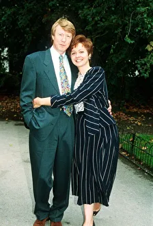 Anne Diamond tv presenter with her husband Mike Hollingsworth Anne Diamond tv presenter with her husband Mike Hollingsworth