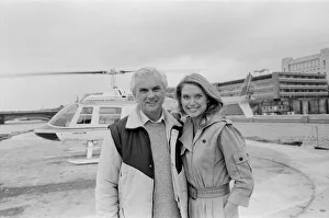 Anneka Rice, pictured in the television helicopter, near Blackfriars in London Anneka Rice, pictured in the television helicopter, near Blackfriars in London