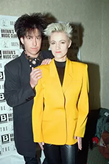 Images Dated 10th December 1990: Announcement of the 1991 Brit Awards Nominations. Marie Fredriksson