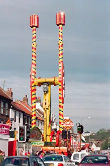 The annual Riding the Fair procession sets off from Yarm Town Hall The annual Riding the Fair procession sets off from Yarm Town Hall