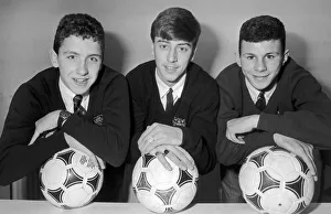 Answering the call to international duty are three Greater Manchester schoolboy soccer Answering the call to international duty are three Greater Manchester schoolboy soccer
