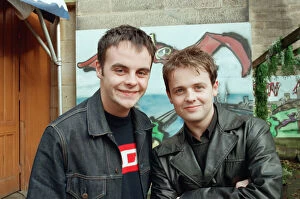 Images Dated 3rd November 1998: Ant and Dec pictured at The Byker Grove TV show 10th anniversary celebrations at The