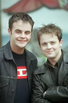 Images Dated 3rd November 1998: Ant and Dec pictured at The Byker Grove TV show 10th anniversary celebrations at The
