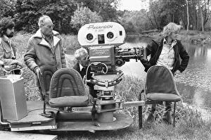 Anthony B Richmond Cinematographer, (left) Director John Sturges (second left