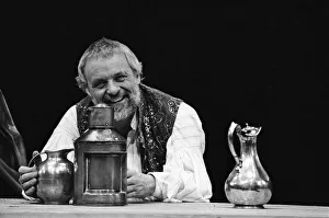 Anthony Hopkins in Antony and Cleopatra, National Theatre, London. 8th April 1987 Anthony Hopkins in Antony and Cleopatra, National Theatre, London. 8th April 1987