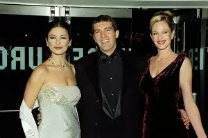 Images Dated 10th December 1998: Antonio Banderas Actor December 1998, at the Odeon Leicester Square in London for
