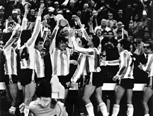 Argentina hold thE World Cup after beating Holland 1978