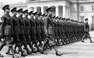 Images Dated 6th October 2007: Army. Officers seen here during the passing out parade at Sandhurst. 3rd May 1937