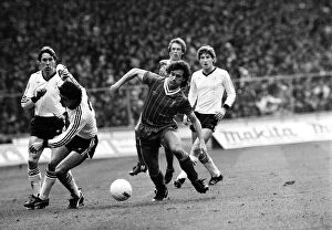Images Dated 26th March 1983: Arnold Muhren Craig Johnston & Norman Whiteside 1983 during Milk cup final
