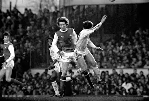 Arsenal 0 v. Leeds United 1. Division 1 football. January 1980 LF01-01-049 Arsenal 0 v. Leeds United 1. Division 1 football. January 1980 LF01-01-049